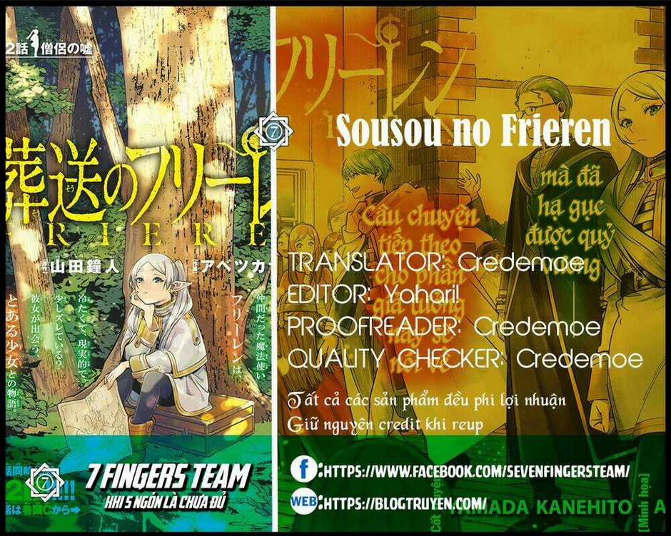 Sousou No Frieren Chapter 1 trang 1