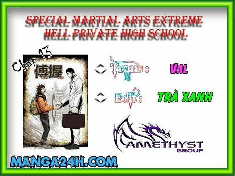 Special Martial Arts Extreme Hell Private High School Chapter 13 trang 0