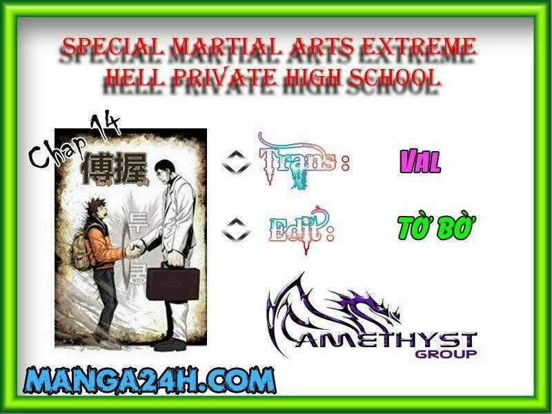 Special Martial Arts Extreme Hell Private High School Chapter 14 trang 0