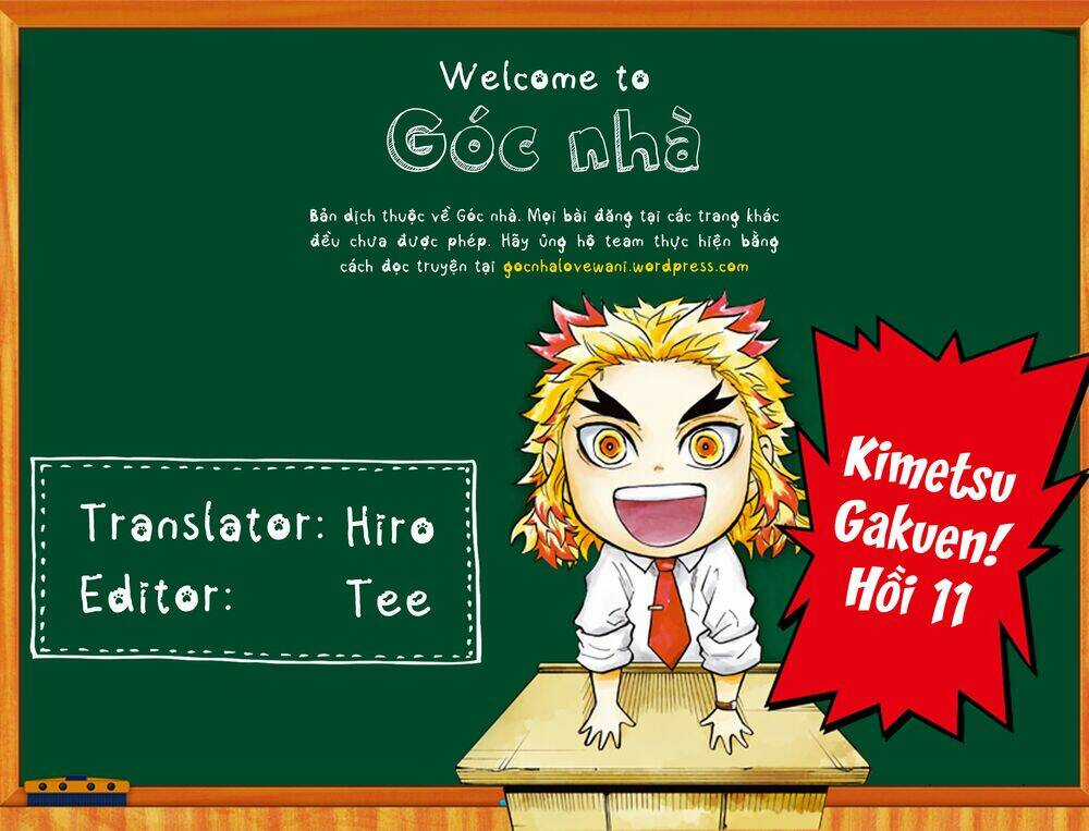 Spin-Off Học Viện Kimetsu! Chapter 11 trang 1