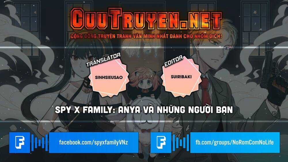 Spy X Family Chapter 72 trang 0