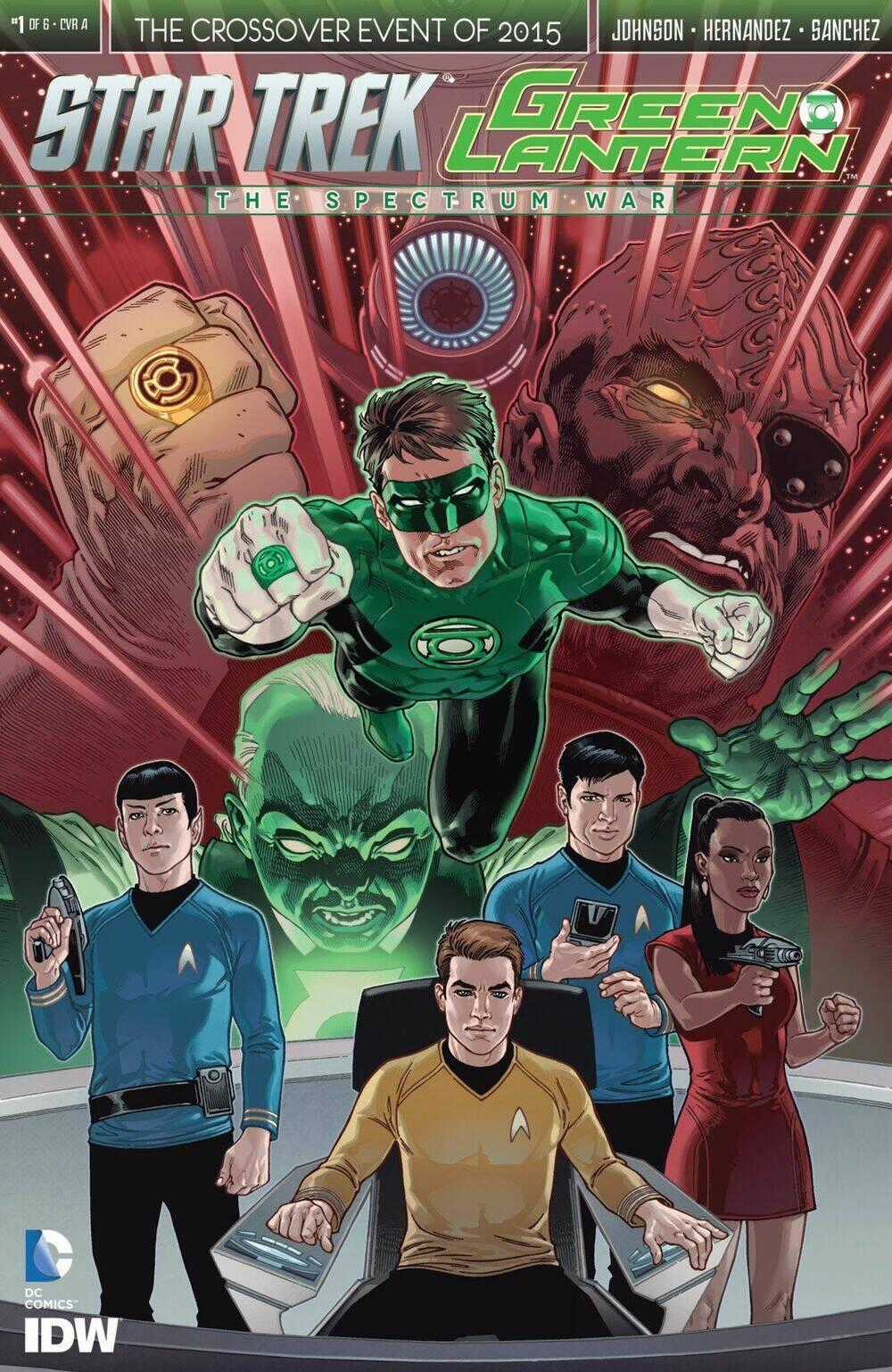 Star Trek/Green Lantern: The Spectrum War Chapter 1 trang 0