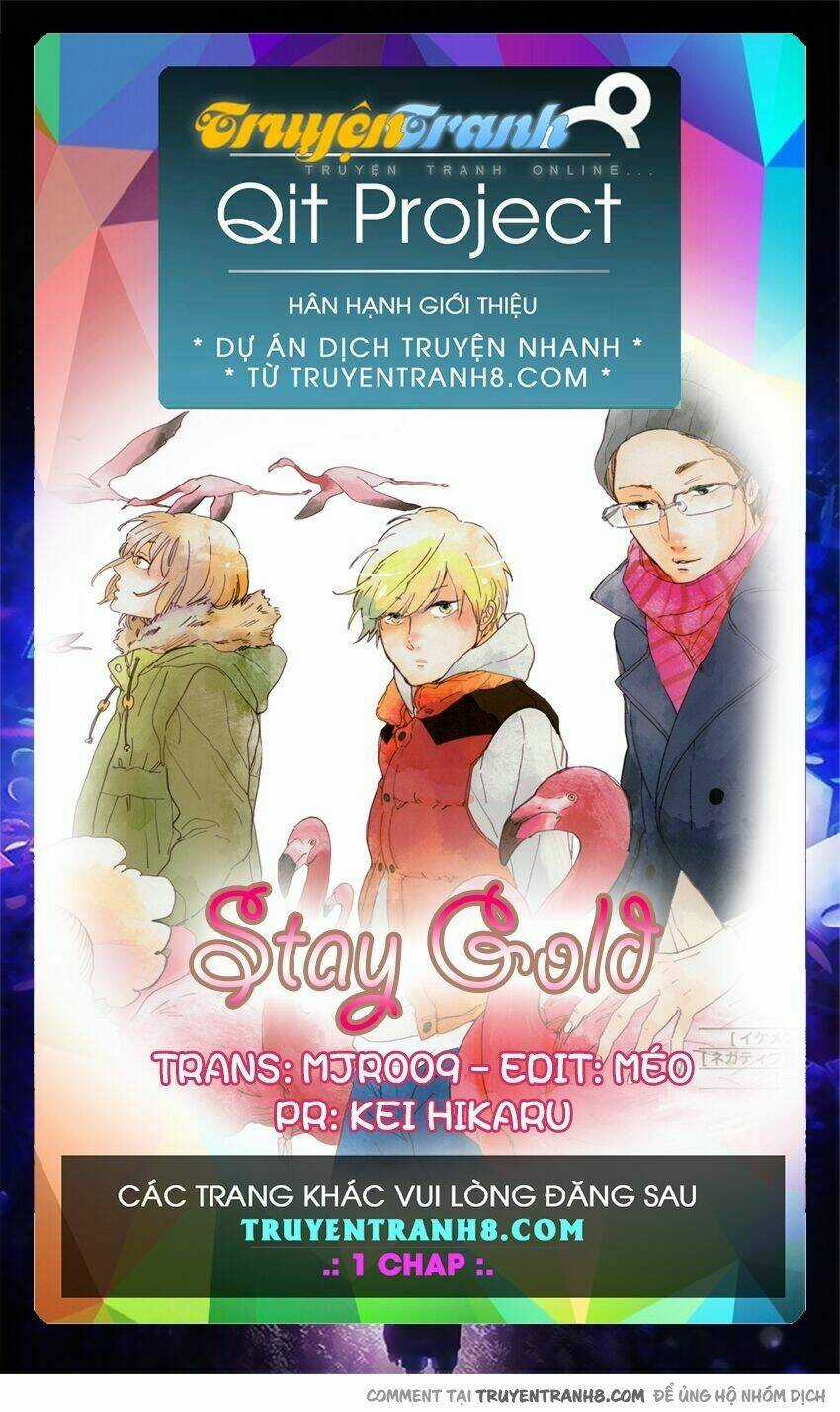 Stay Gold Chapter 3.5 trang 0