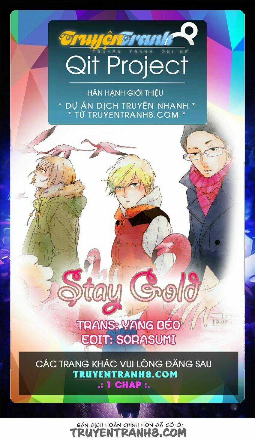 Stay Gold Chapter 7.5 trang 0