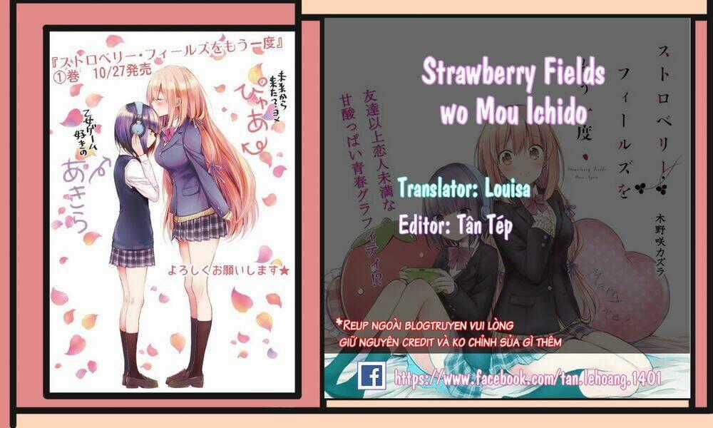 Strawberry Fields Wo Mou Ichido Chapter 4 trang 0