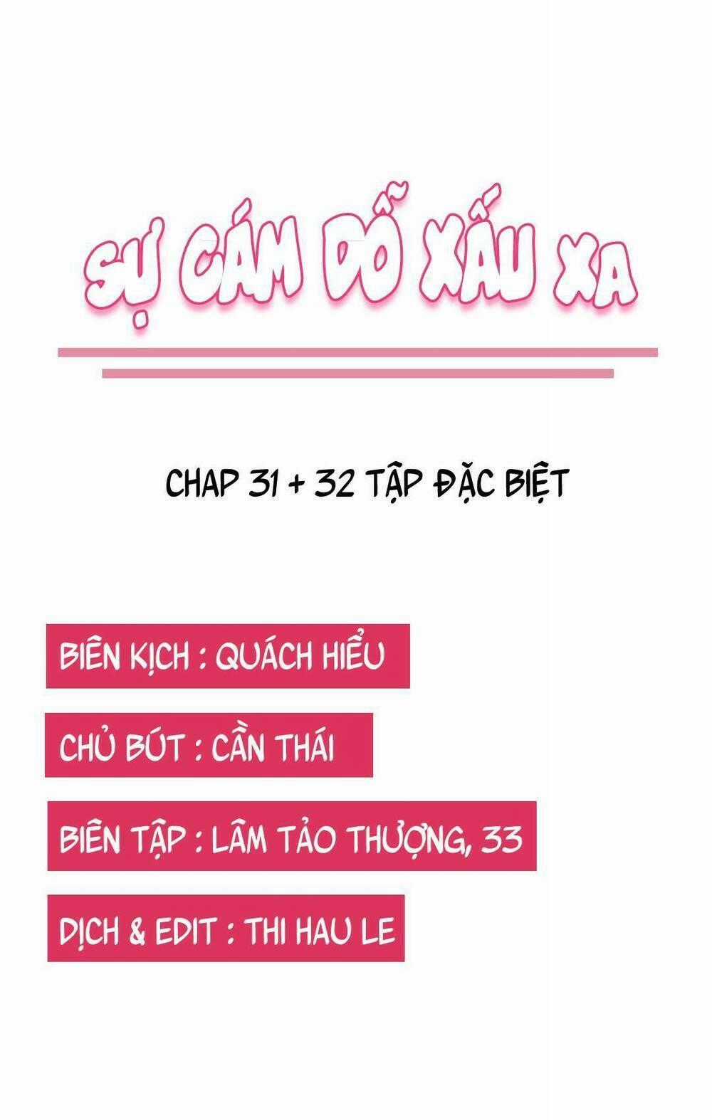 Sự Cám Dỗ Xấu Xa Chapter 31.3 trang 0