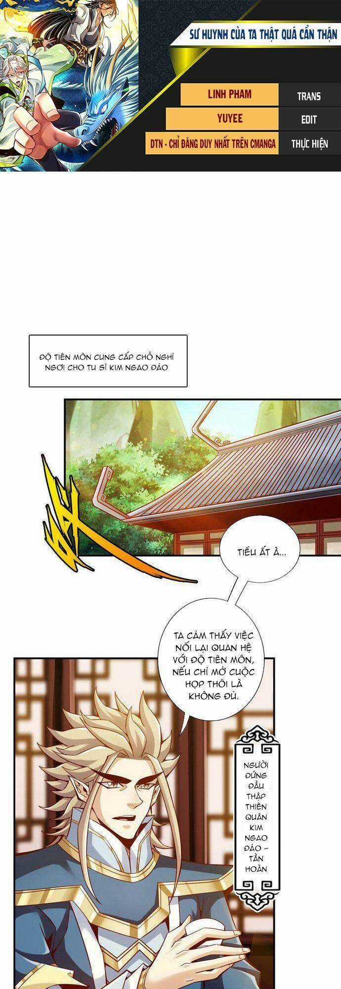 Sư Huynh Của Ta Quá Cẩn Thận Rồi Chapter 157 trang 0