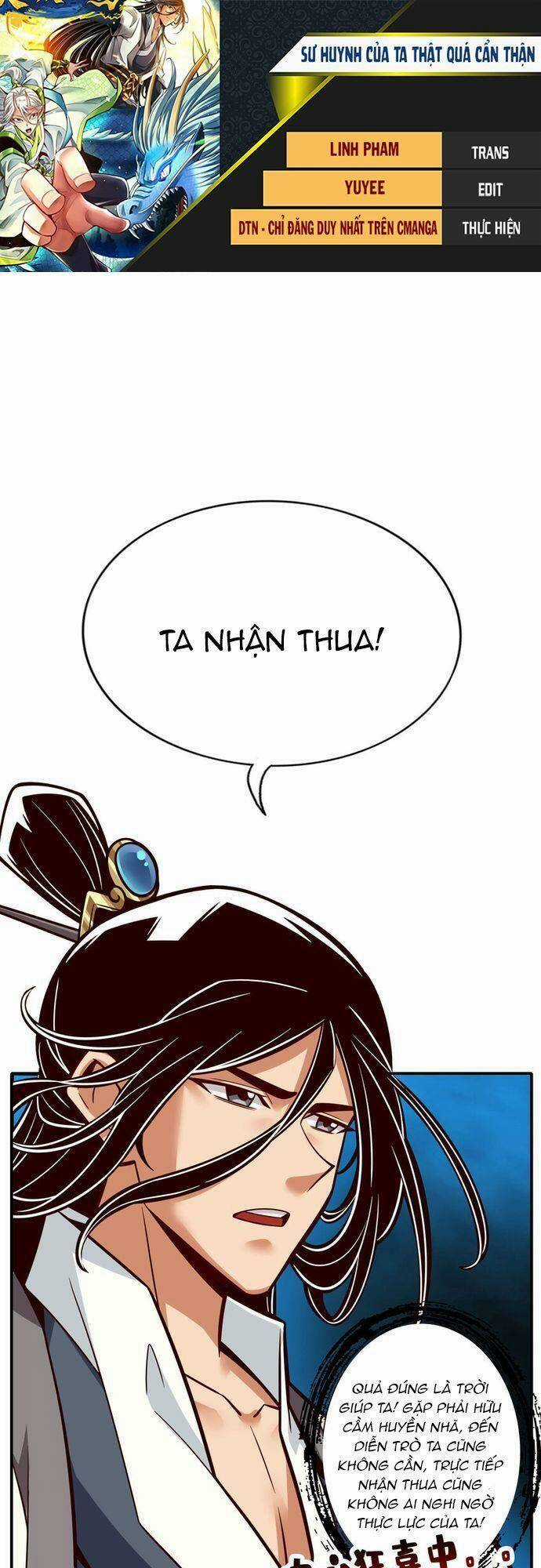 Sư Huynh Của Ta Quá Cẩn Thận Rồi Chapter 159 trang 0