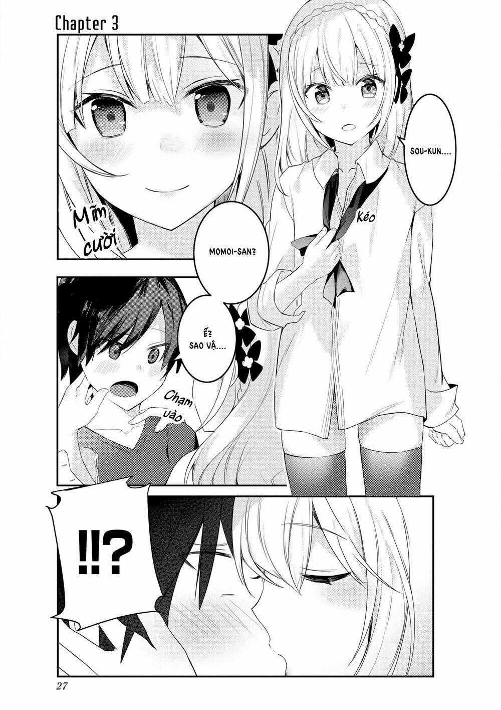 SUKI Koso MOMO No Jyouzunare! Chapter 3 trang 1