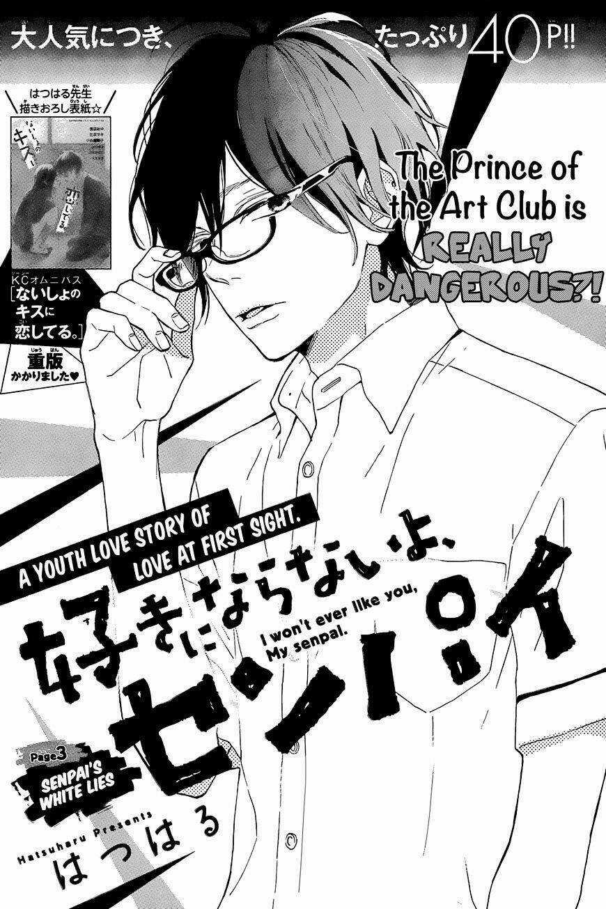 SuKi Ni Naranai Yo, Senpai Chapter 3 trang 0