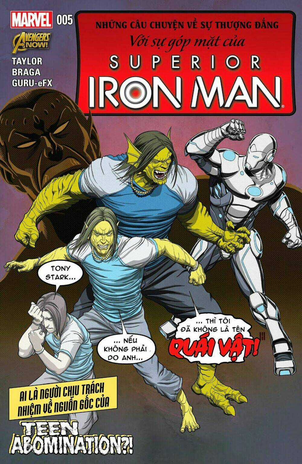 Superior Iron Man Chapter 5 trang 0