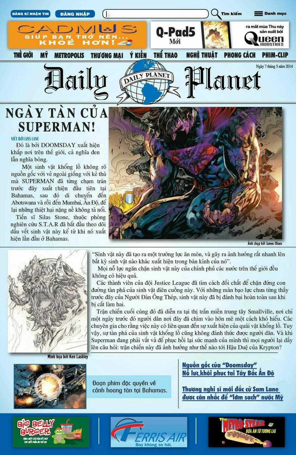 Superman: Doomed Chapter 2 trang 1