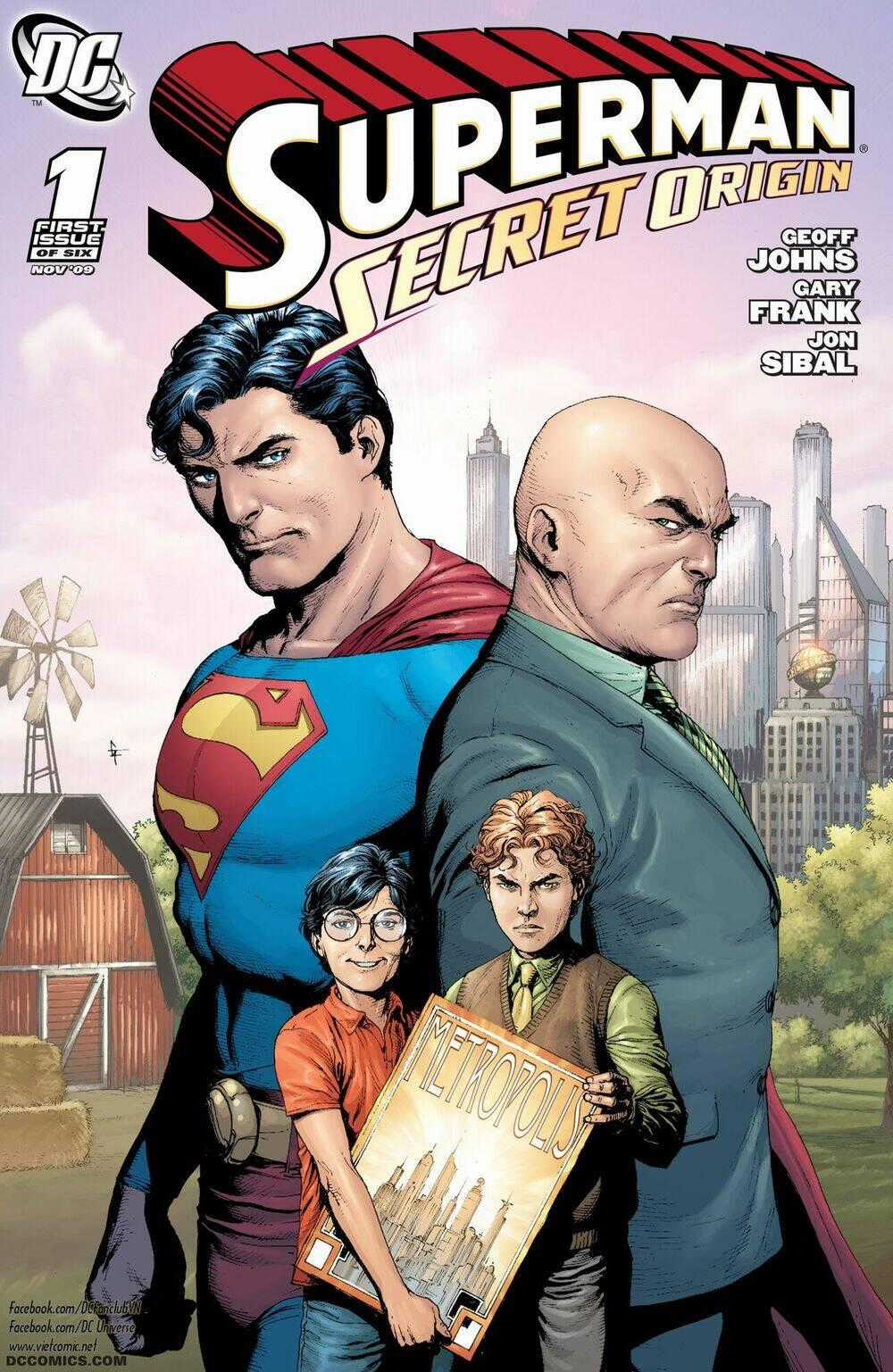 Superman - Secret Origin Chapter 1 trang 1