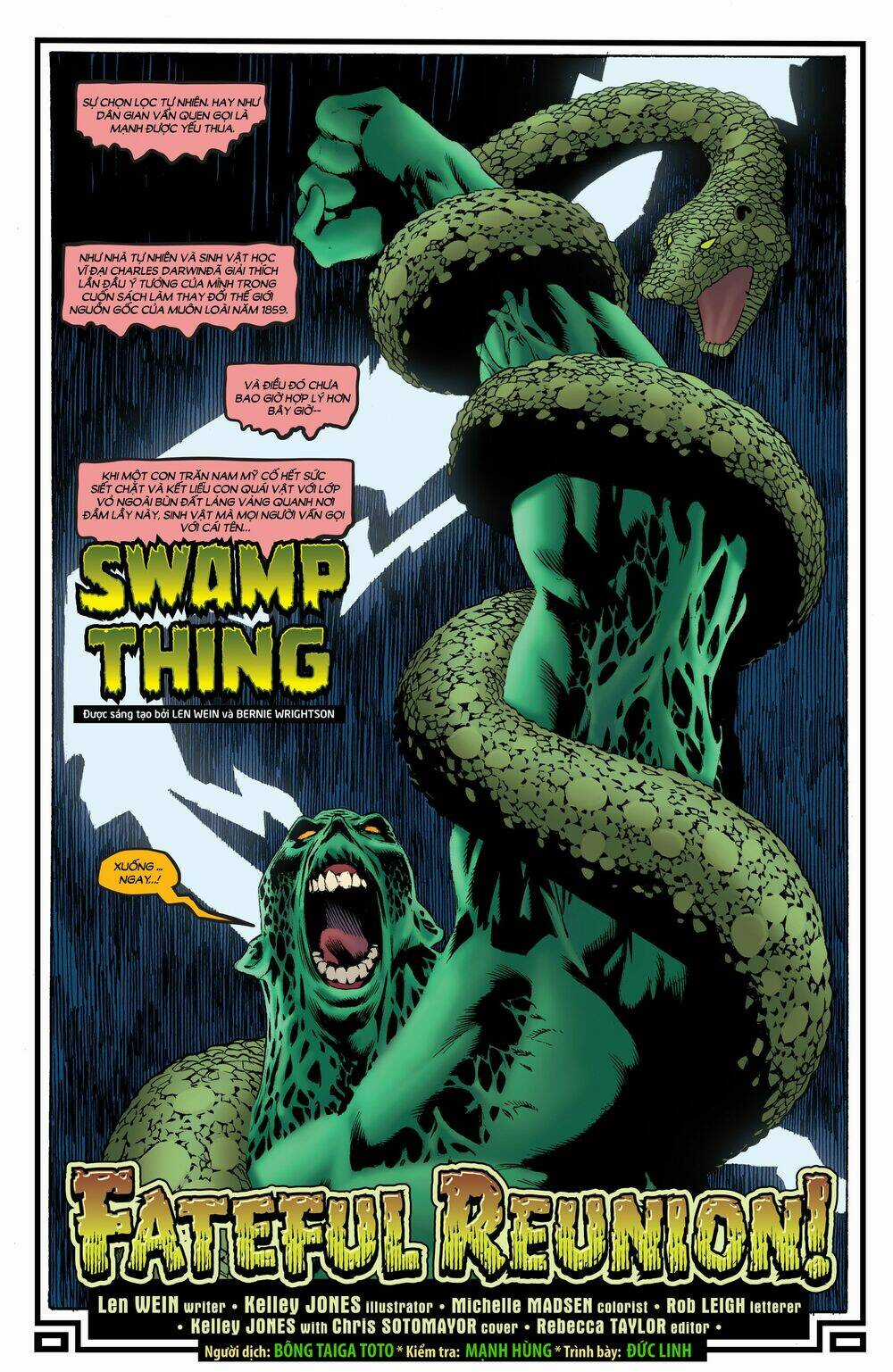 Swamp Thing Chapter 3 trang 1