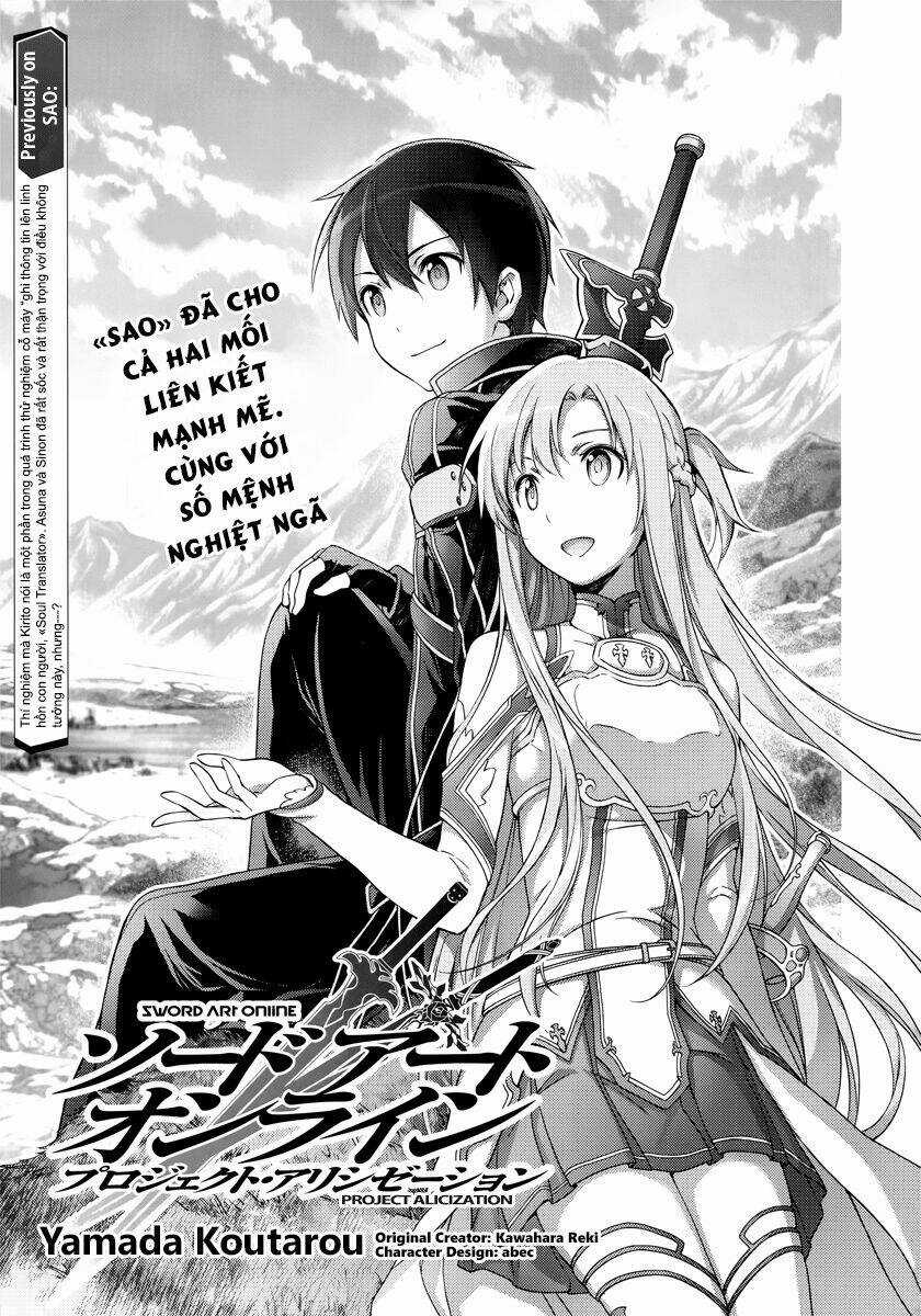 Sword Art Online - Alicization Chapter 6 trang 1