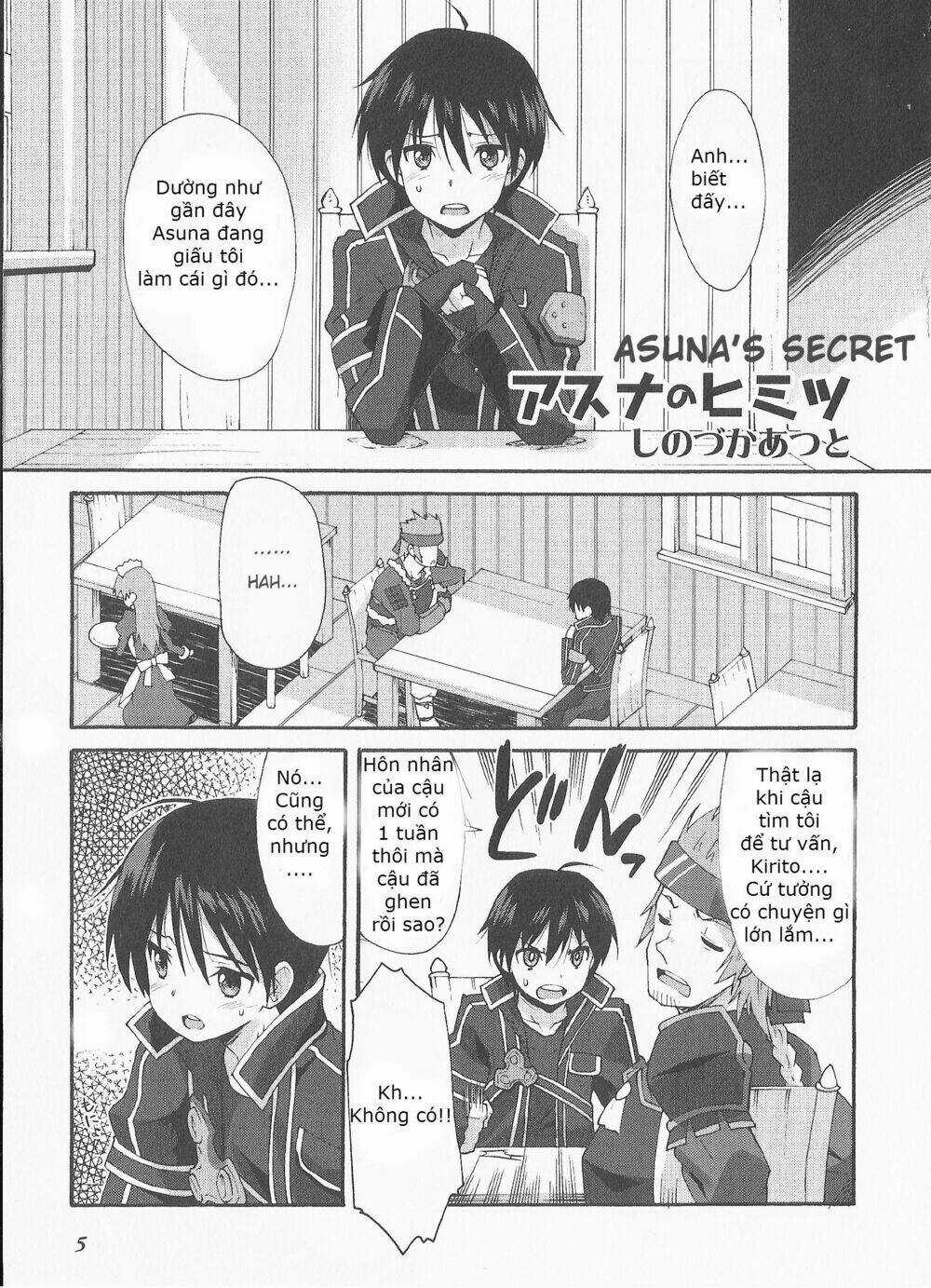 Sword Art Online Comic Anthology Manga Chapter 1 trang 0