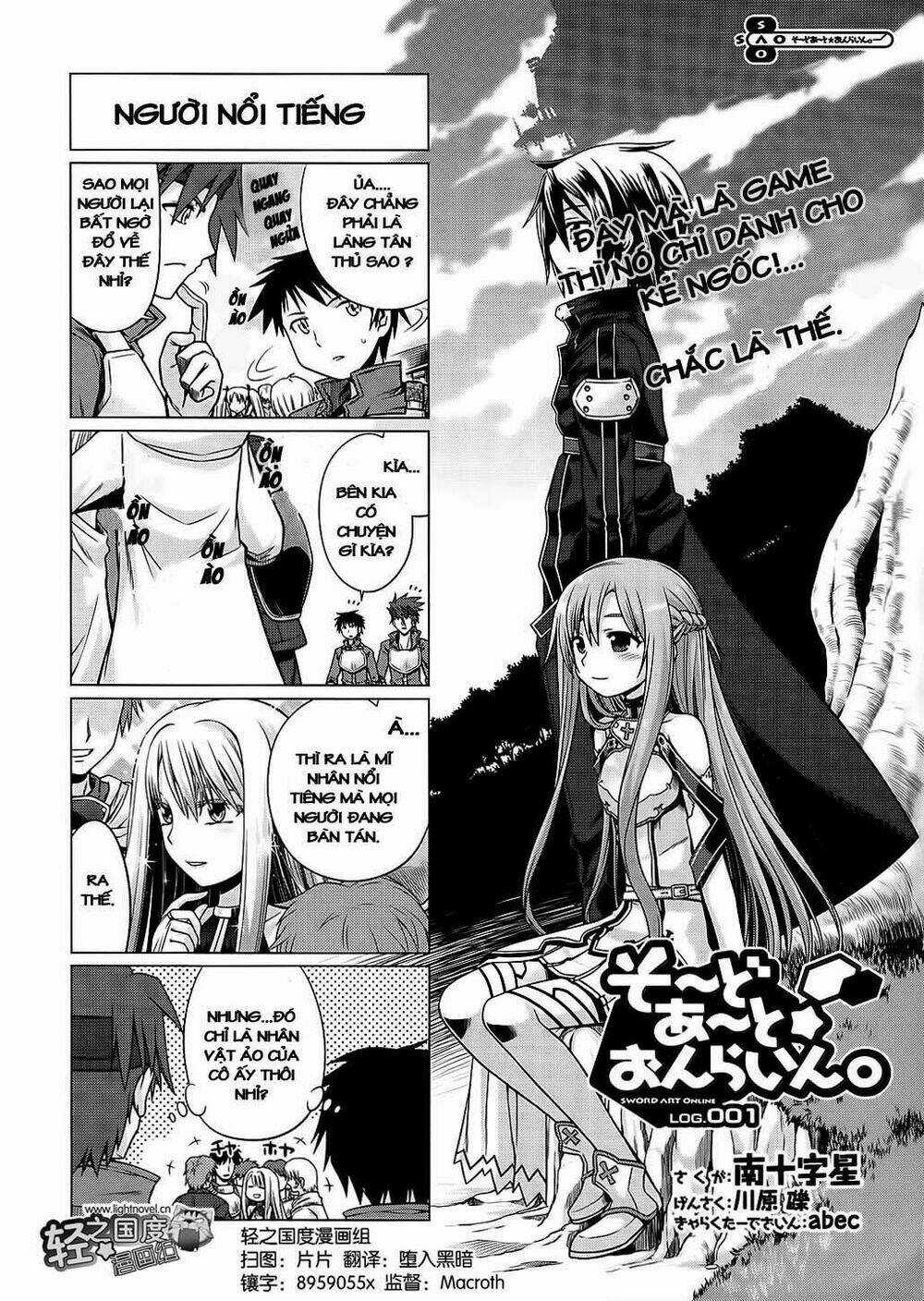 Swort Art Online - 4Koma Chapter 1 trang 0