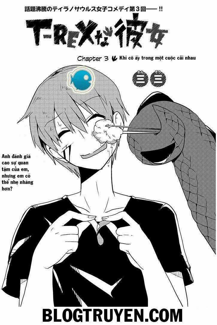 T-Rex Na Kanojo Chapter 3 trang 1