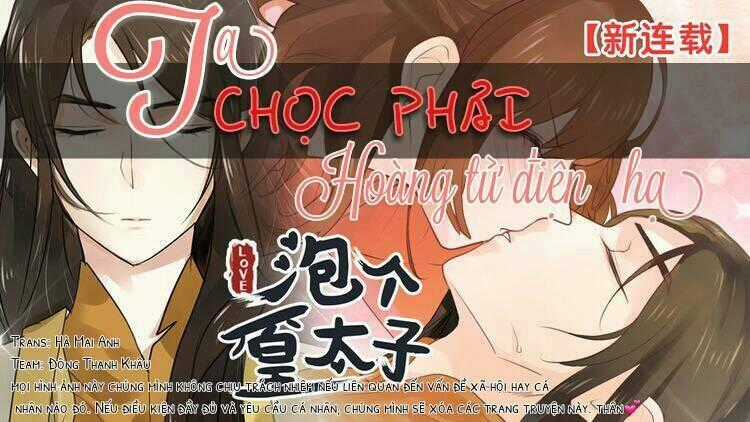 Ta chọc phải hoàng tử điện hạ Chapter 1 trang 1