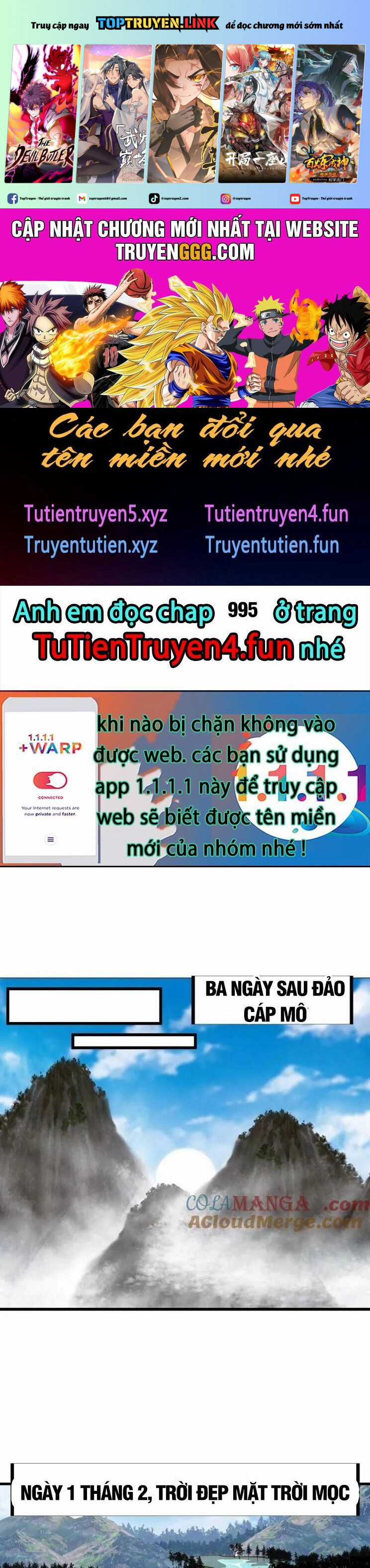 Ta Có Một Sơn Trại Chapter 994 trang 1