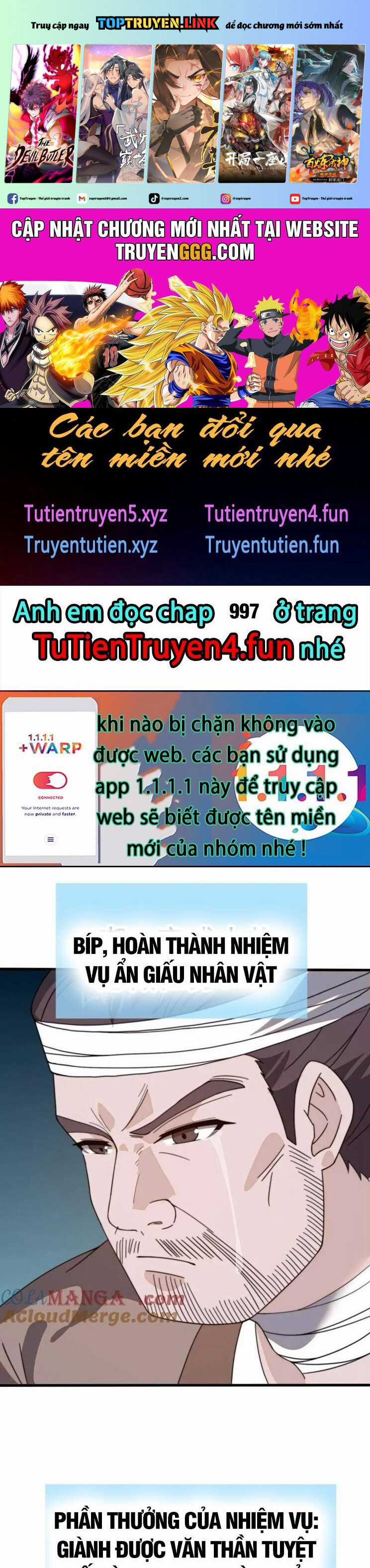 Ta Có Một Sơn Trại Chapter 996 trang 1