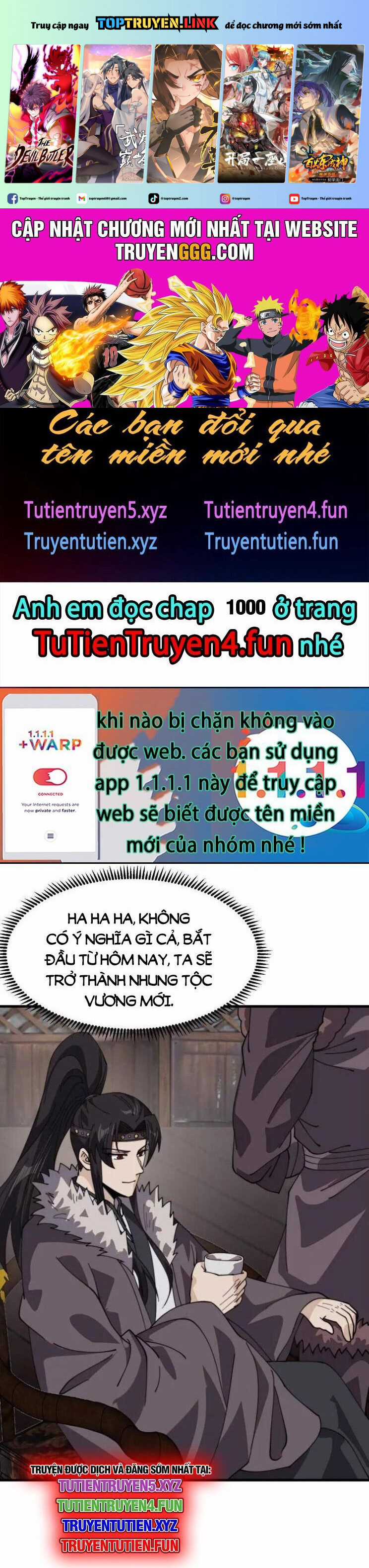 Ta Có Một Sơn Trại Chapter 999 trang 1