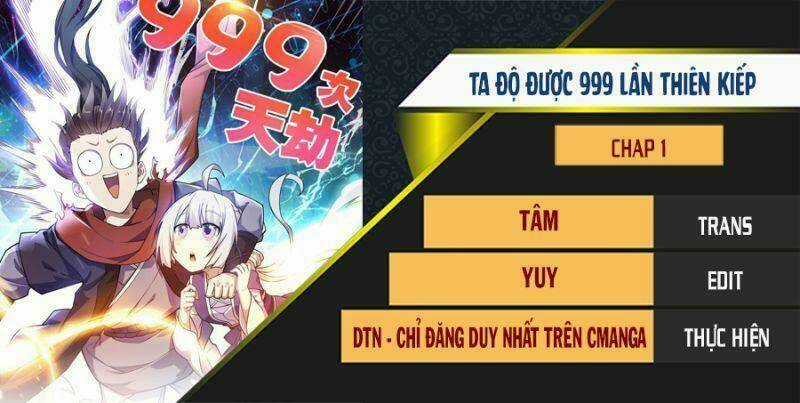 Ta Độ 999 Lần Thiên Kiếp Chapter 1 trang 0