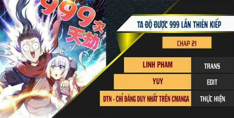 Ta Độ 999 Lần Thiên Kiếp Chapter 21 trang 0