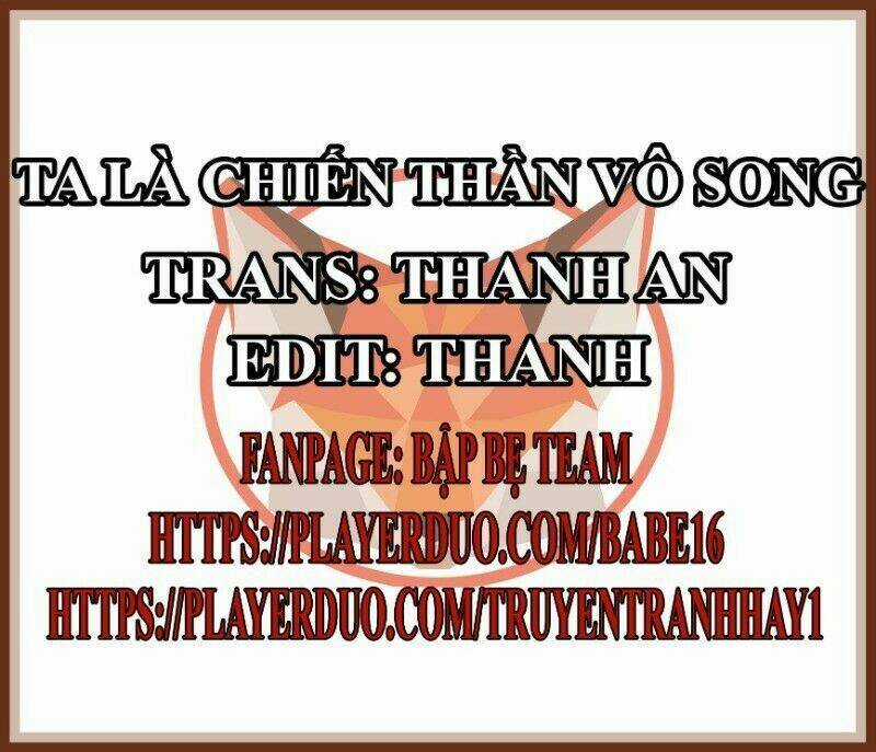 Ta Là Chiến Thần Vô Song Chapter 0 trang 1