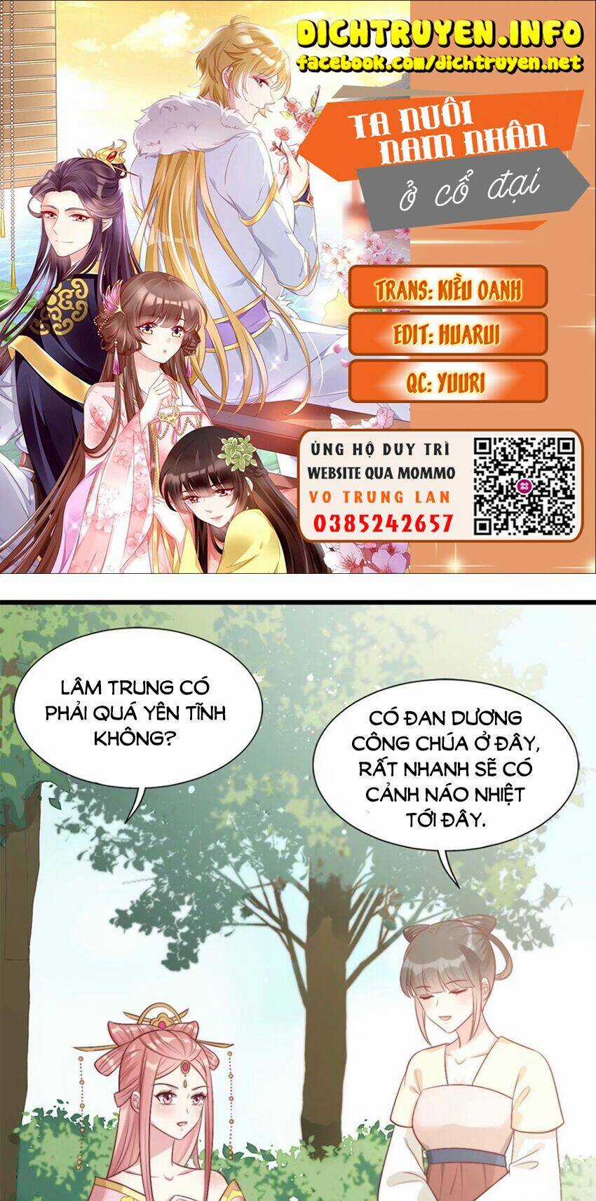 Ta Ở Cổ Đại Nuôi Nam Nhân Chapter 119 trang 0