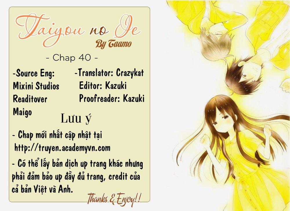 Taiyou No Ie Chapter 40 trang 1