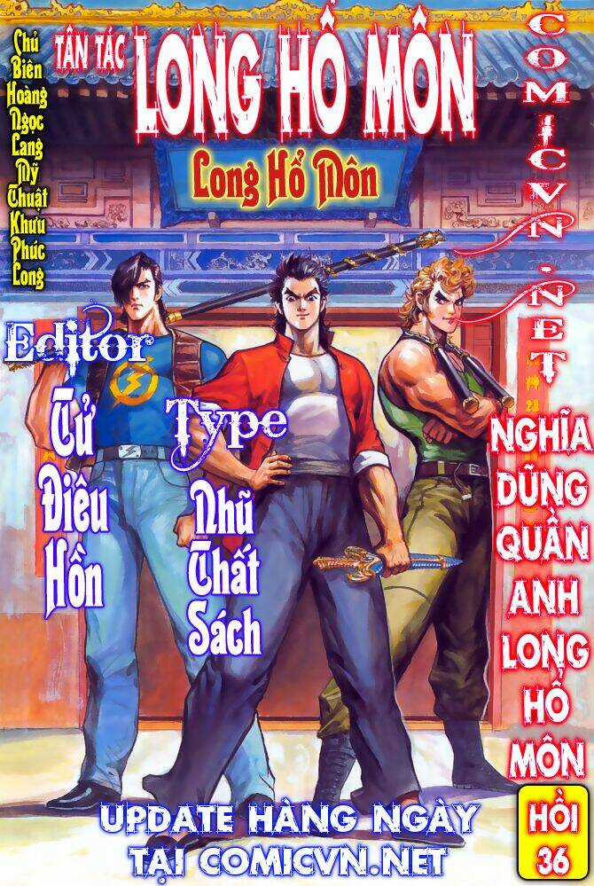 Tân Tác Long Hổ Môn Chapter 36 trang 0