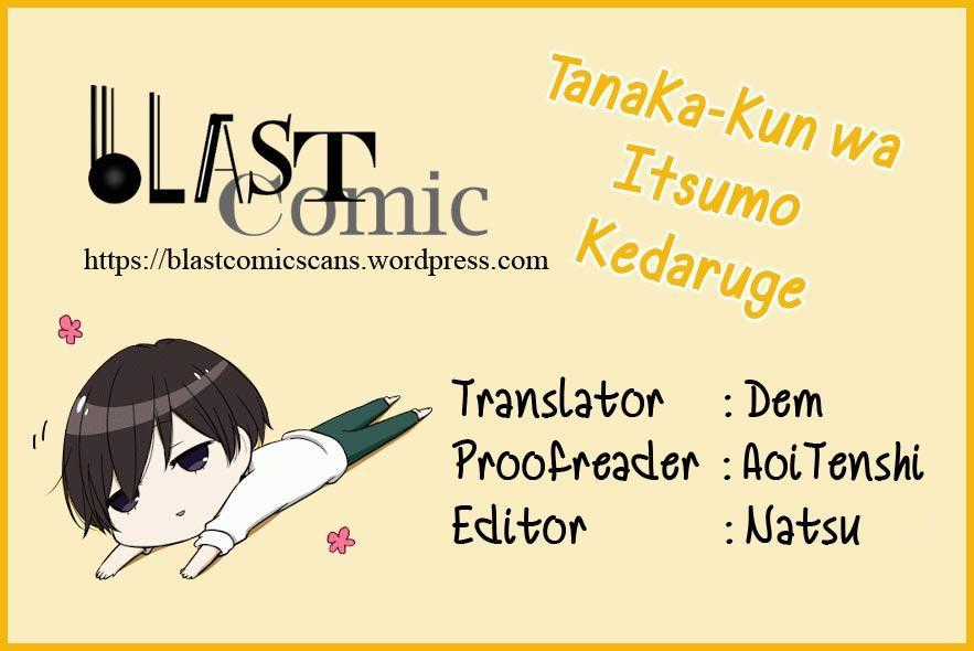 Tanaka-Kun Wa Itsumo Kedaruge Chapter 14 trang 1