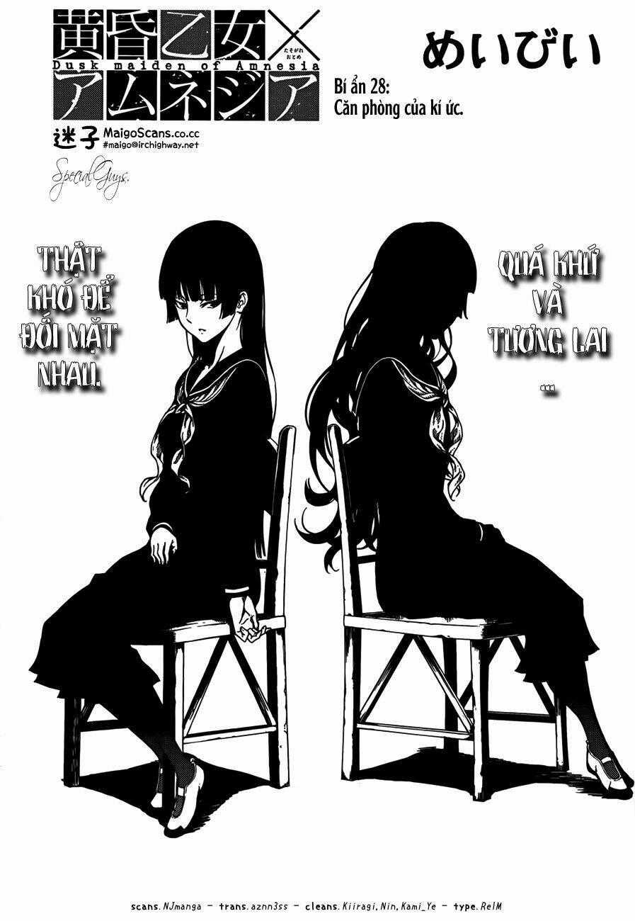 Tasogare Otome X Amnesia Chapter 28 trang 0