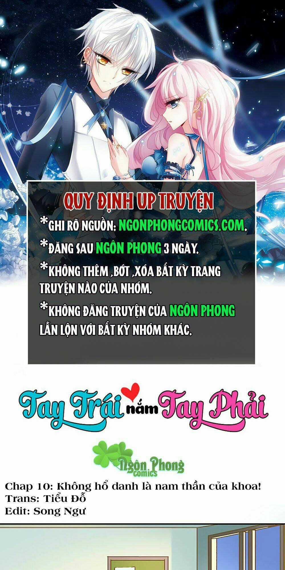 Tay Trái Nắm Tay Phải Chapter 10 trang 0