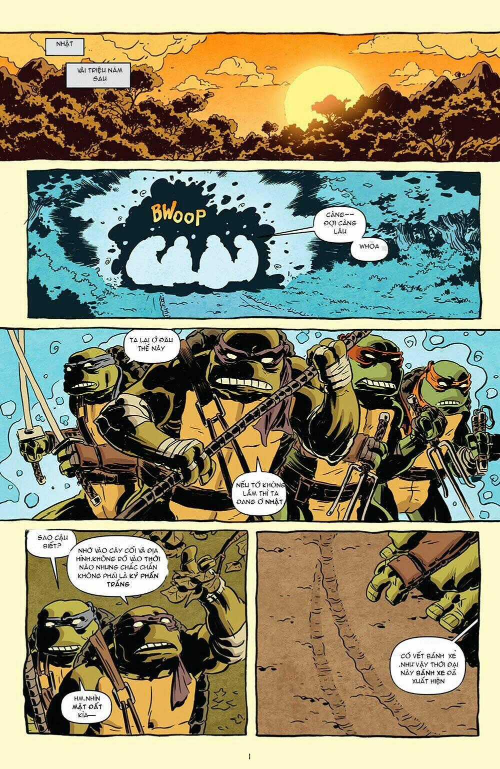 Teenage Mutant Ninja Heroes: Turtles In Time Chapter 2 trang 1