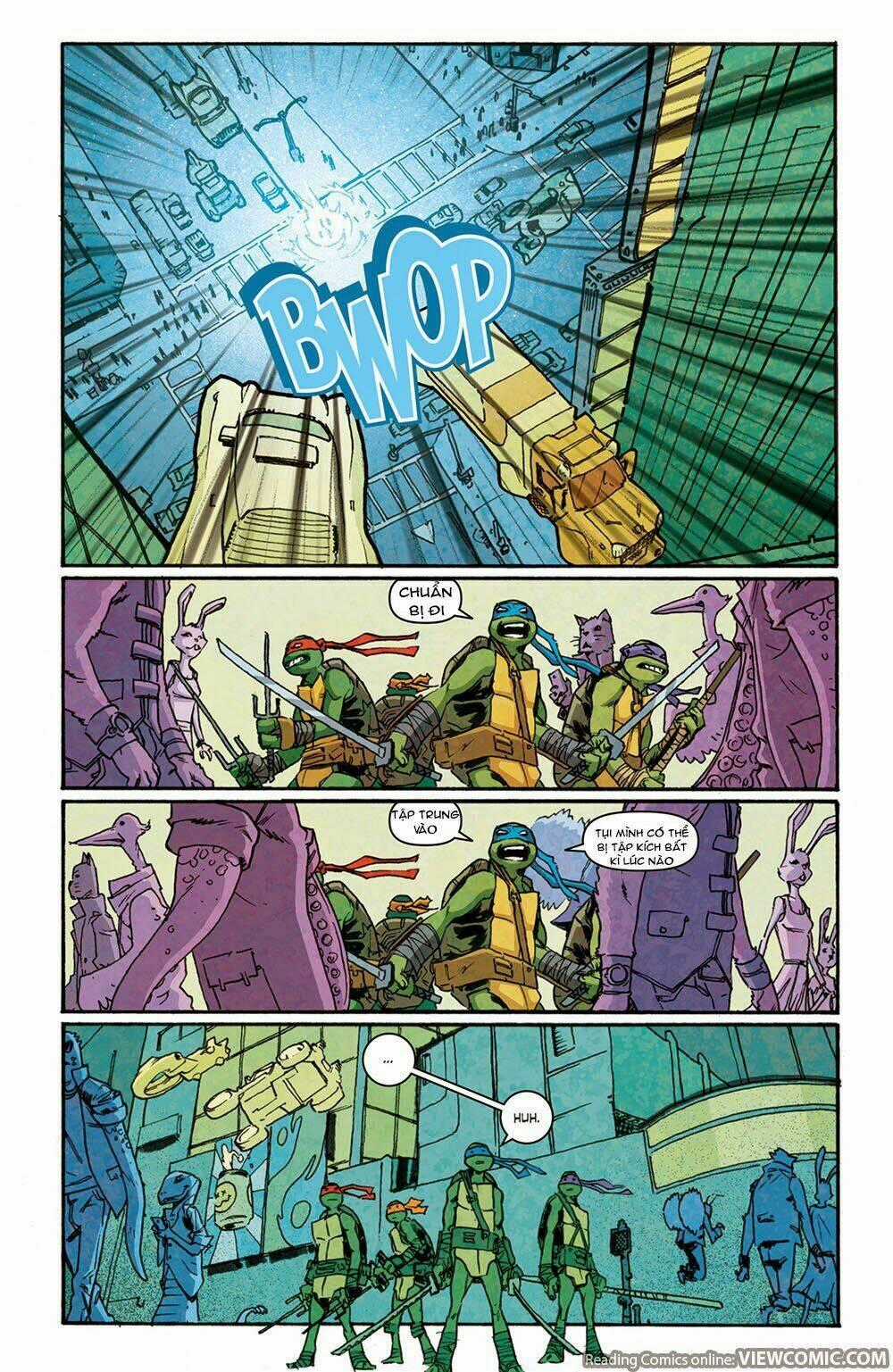 Teenage Mutant Ninja Heroes: Turtles In Time Chapter 4 trang 1