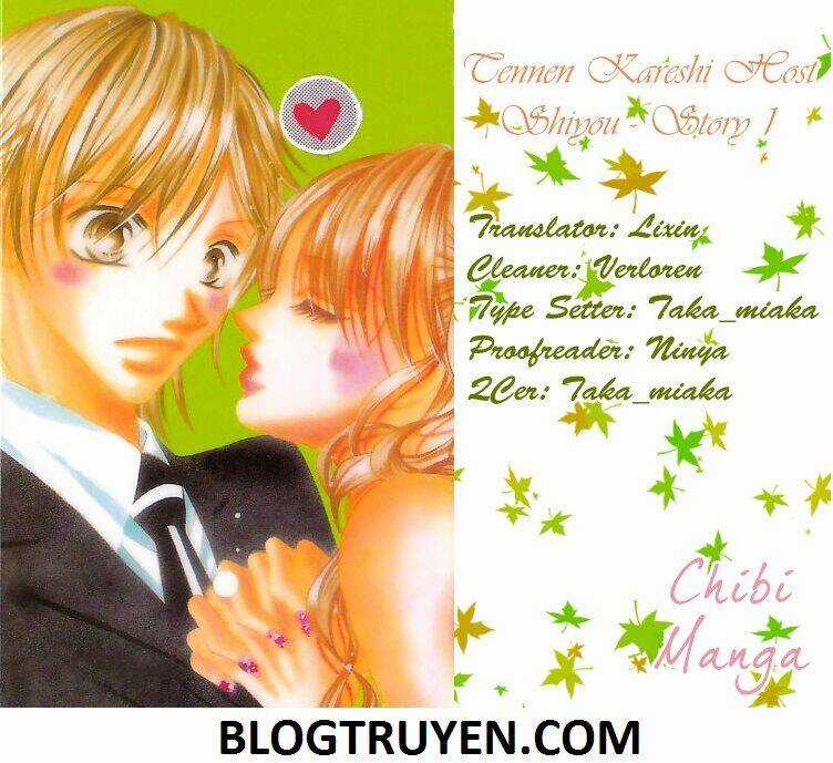 Tennen Kareshi Host Shiyou Manga Chapter 1 trang 1