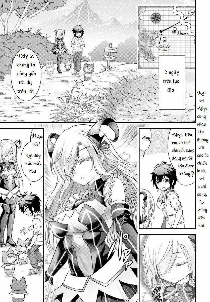 Tenohira Kaitaku Mura De Isekai Kenkokuki: Fueteku Yome-Tachi To Nonbiri Mujintou Life Chapter 11 trang 1