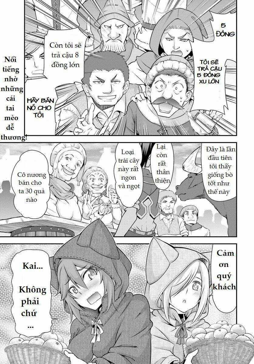 Tenohira Kaitaku Mura De Isekai Kenkokuki: Fueteku Yome-Tachi To Nonbiri Mujintou Life Chapter 12 trang 1