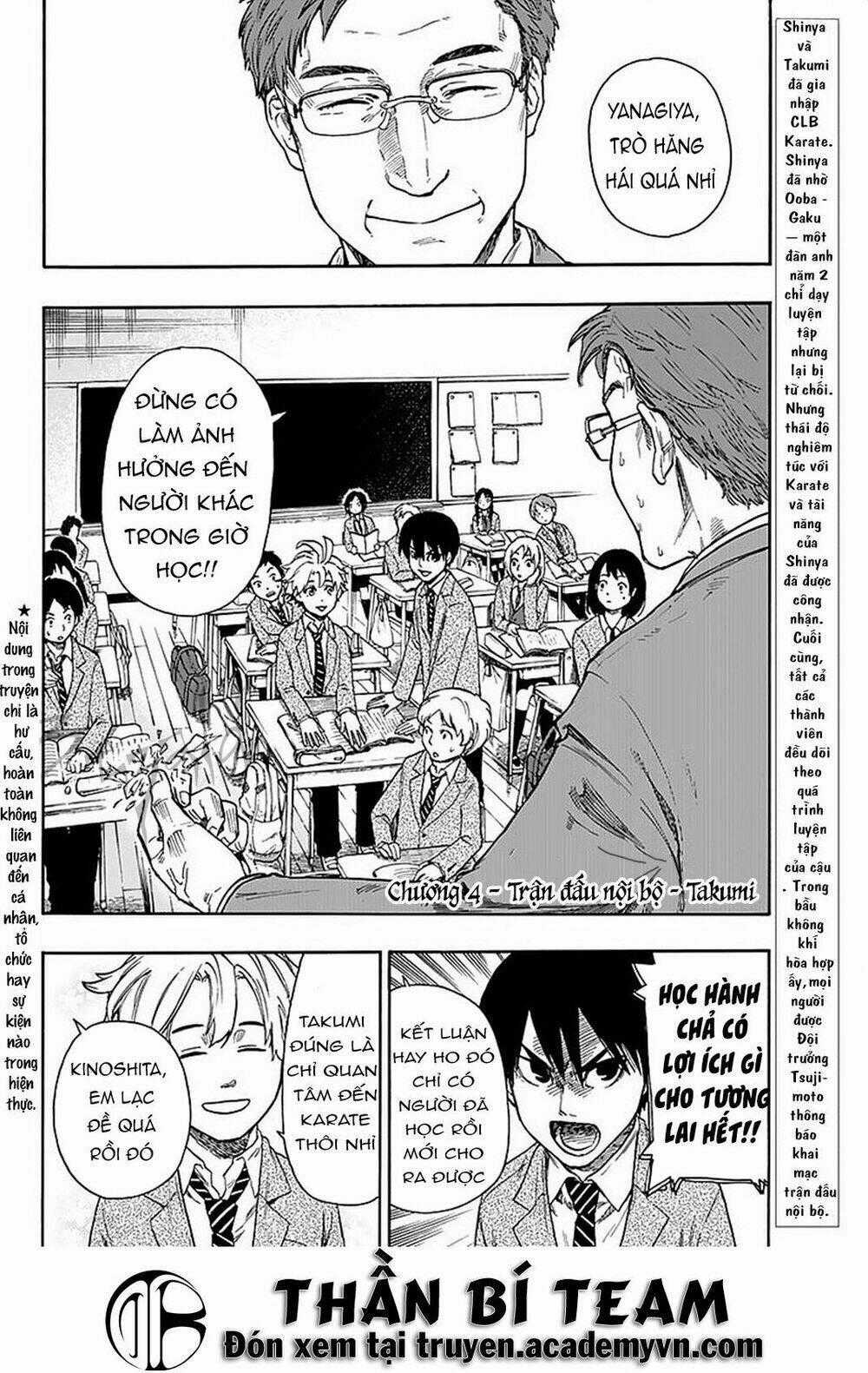 Tenohira No Netsu Wo Chapter 4 trang 1