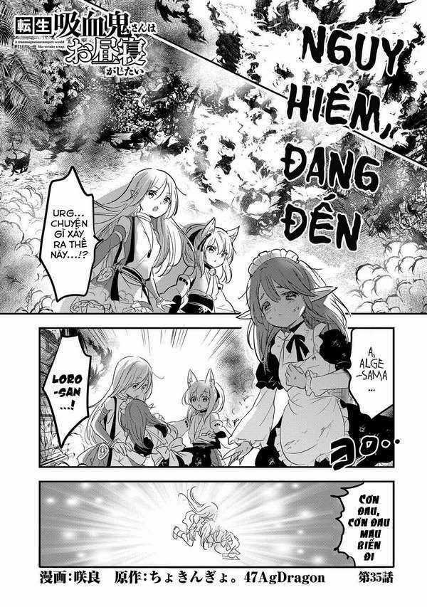 Tensei Kyuuketsukisan Wa Ohirune Ga Shitai Chapter 35 trang 1