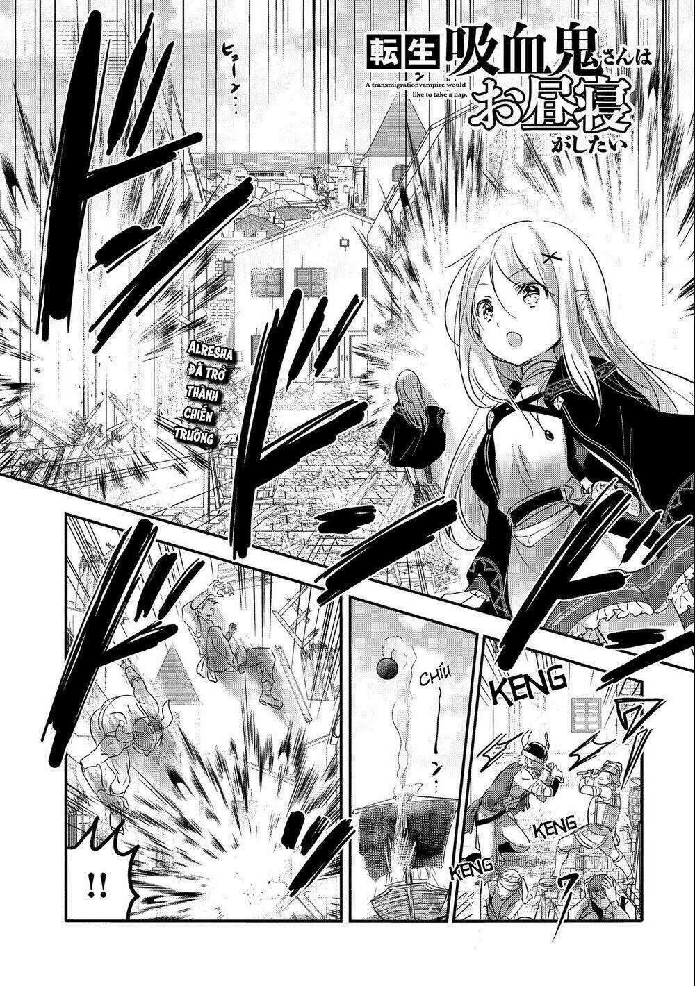 Tensei Kyuuketsukisan Wa Ohirune Ga Shitai Chapter 37 trang 1