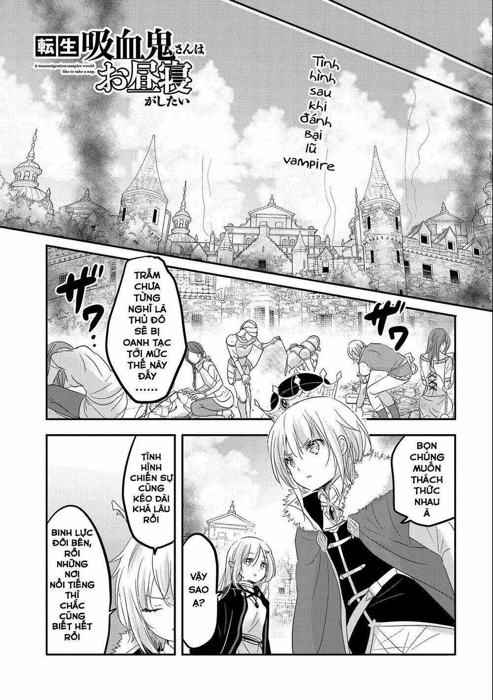 Tensei Kyuuketsukisan Wa Ohirune Ga Shitai Chapter 39 trang 1