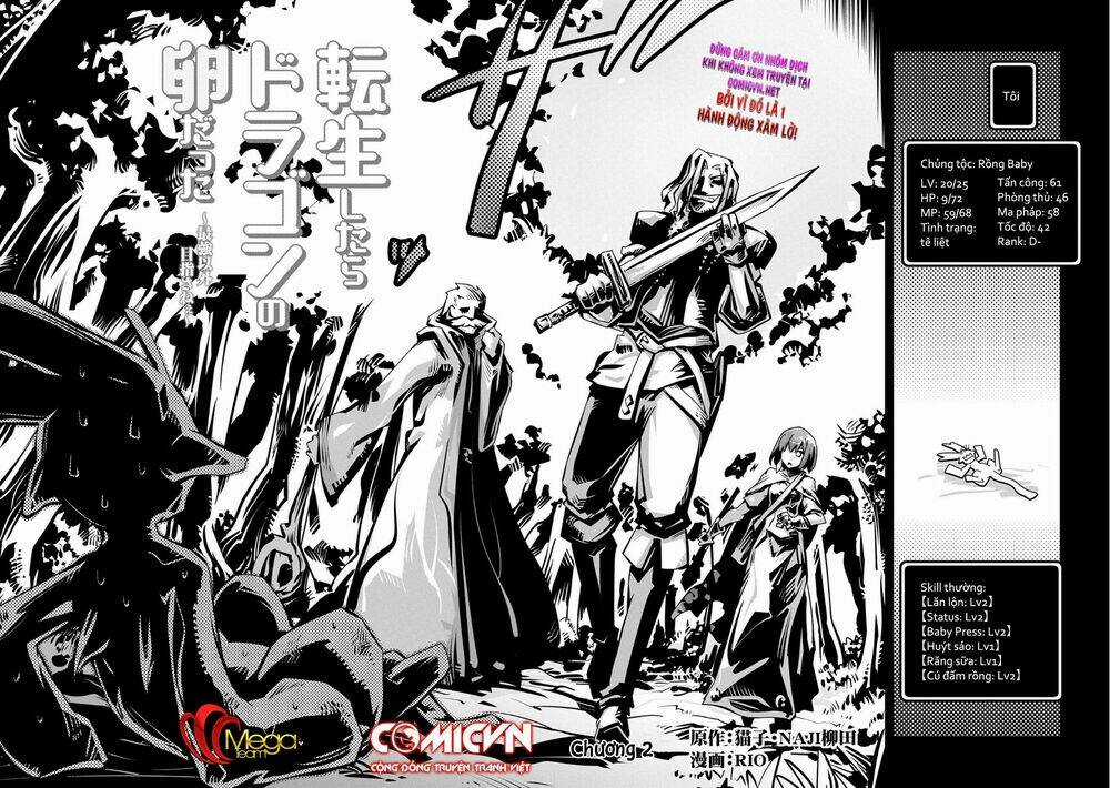 Tensei Shitara Dragon no Tamago Datta Chapter 2 trang 1