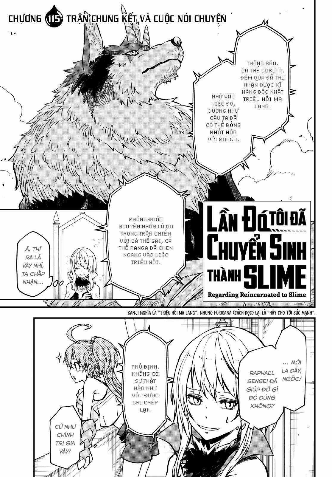 Tensei Shitara Slime Datta Ken Chapter 115 trang 1