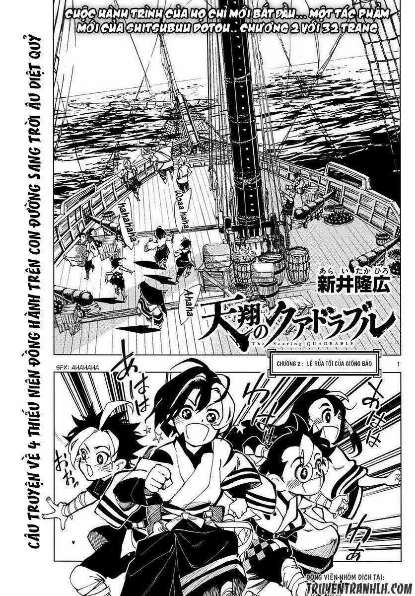 Tenshou no Quadrable Chapter 2 trang 1