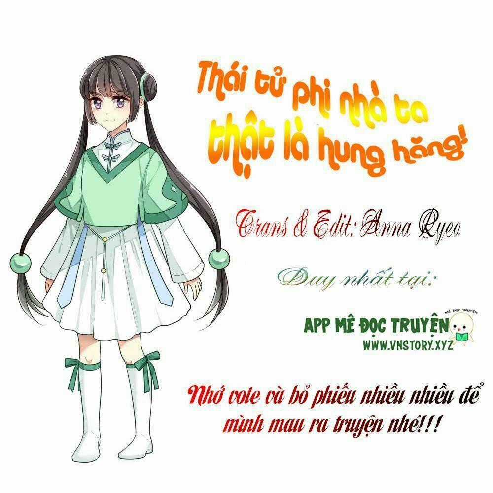 Thái Tử Phi Nhà Ta Thật Hung Hăng Chapter 4 trang 0