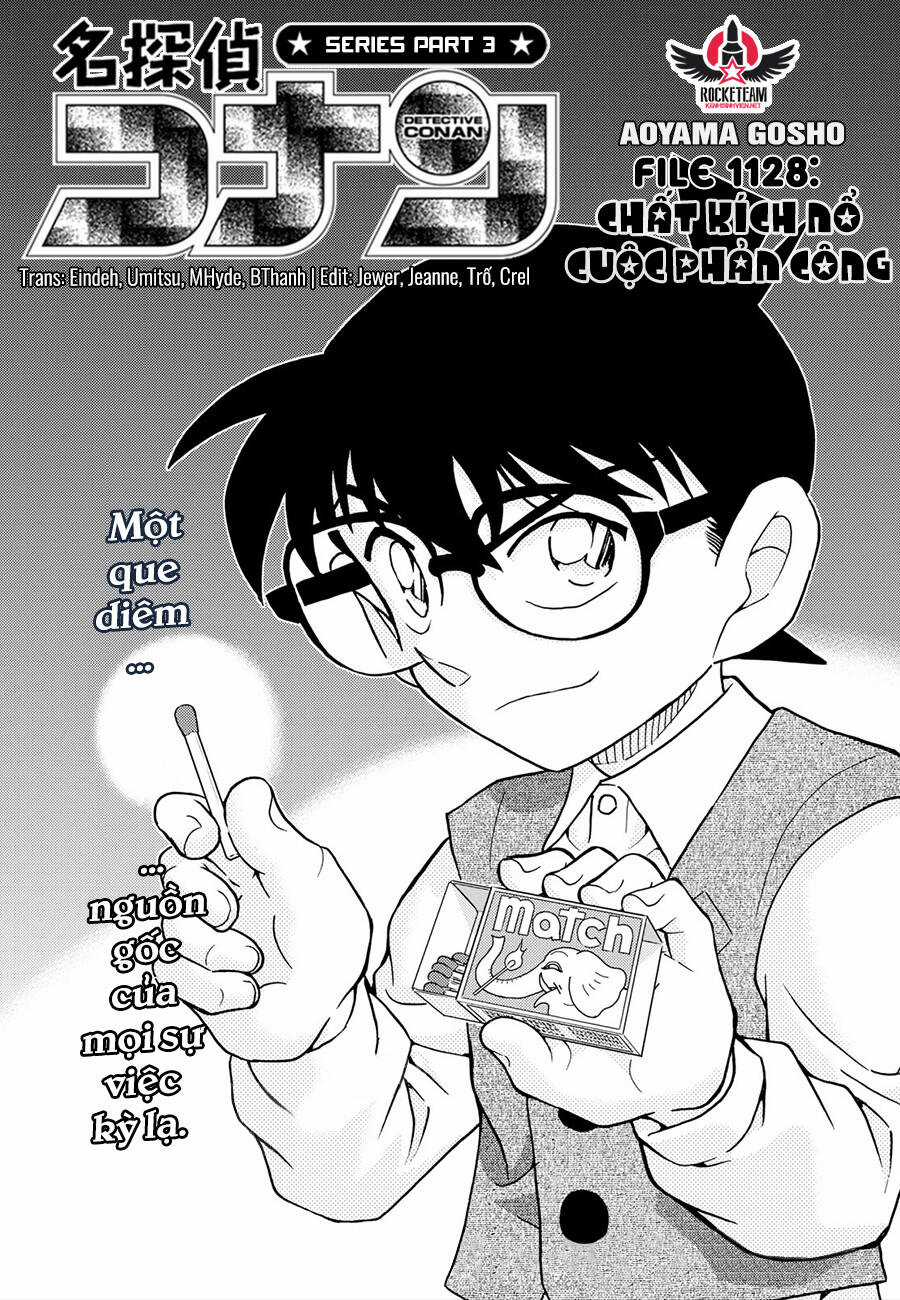 Thám Tử Conan Chapter 1128 trang 1