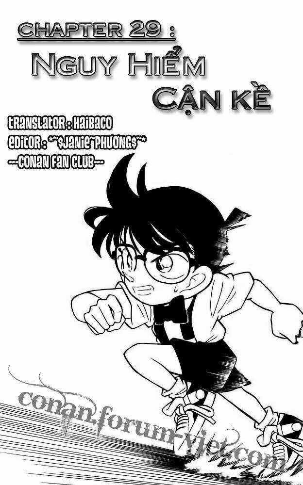 Thám Tử Conan Chapter 29 trang 0